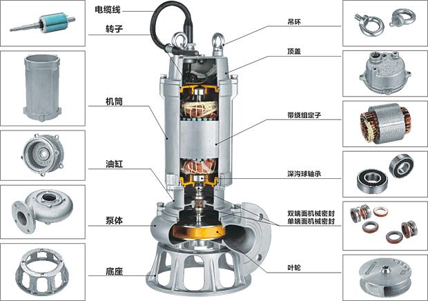 WQP不鏽鋼潛水草莓视频APP下载汚結構圖